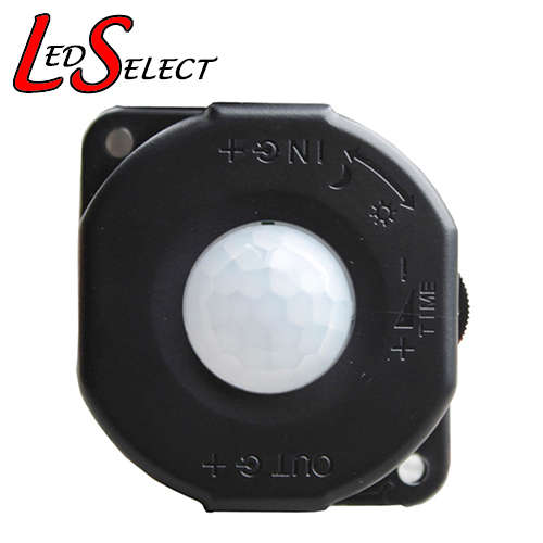 Motion Sensor Dome Small Black Adjustable Time Strip 5V 12V 24V 8A **LOCAL STOCK**