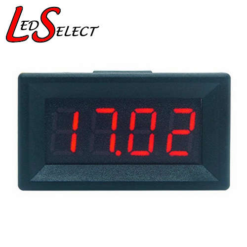 Meter Volt (STD) 0-100V Red 4 Digit (3Wire) 0.36" **LOCAL STOCK**