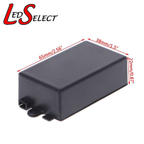 Box Enclosure Driver Cover Black 65x38x22mm **LOCAL STOCK**