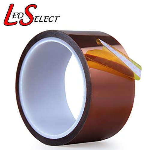 Heat Resistant Tape Polyimide 40mm Wide 30mtr Roll **LOCAL STOCK**