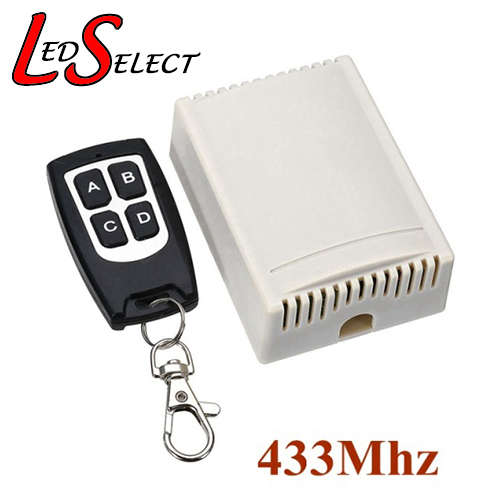 Controller Remote Relay Switch 4 channels DC 12V & 1 Remotes 433mhz **LOCAL STOCK**