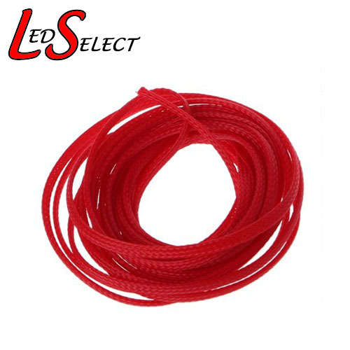 Wire Sleeving 4mm Red **LOCAL STOCK**
