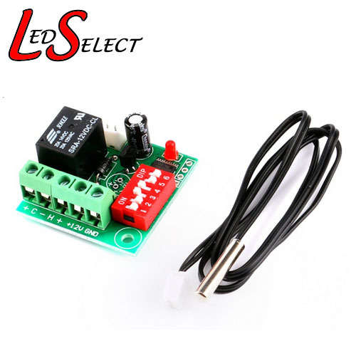 Fan Controller On Off Cooling 12V Adjustable Temperature W1701 **LOCAL STOCK**