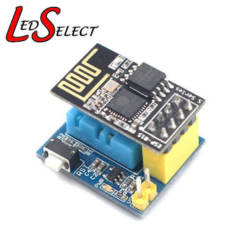 Controller Temperature/Humidity Wifi Module 3-12V ESP-01 DHT11 + ESP8266-01 **LOCAL STOCK**