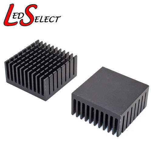 Heatsink 40 x 40 x 20mm Black **LOCAL STOCK**