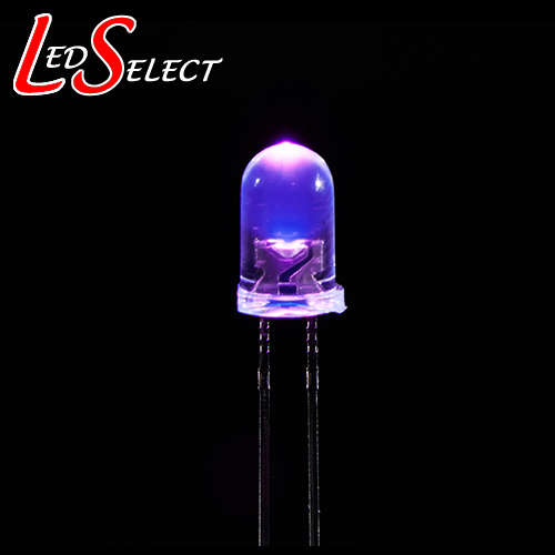 5mm Clear Led UV 395nm (Ultra Violet) **LOCAL STOCK**