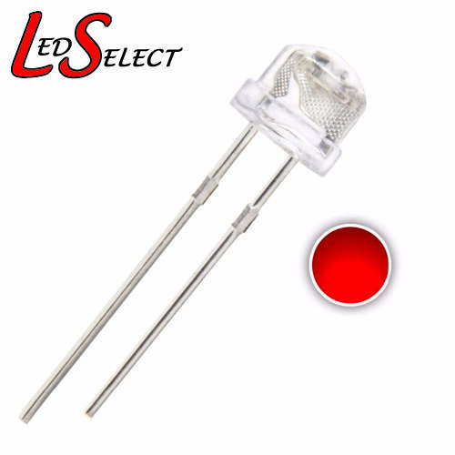 5mm Led Red Wide Angle **LOCAL STOCK**