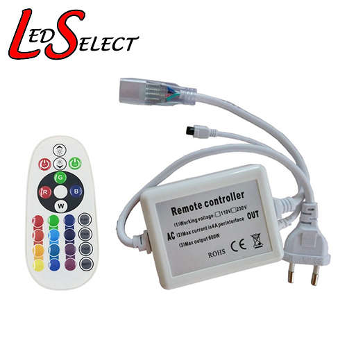 RGB Controller Strip 220V 750W 24Key IR **LOCAL STOCK**