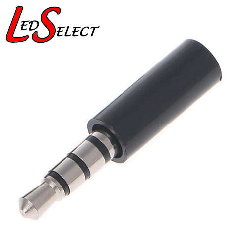 Connector 3.5mm Male Stereo Headset Plug 3Ring 4Pole **LOCAL STOCK**