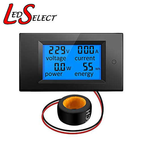 Voltage Amp Watt Meter Wattmeter 220V 100A Power Tester Digital LCD **LOCAL STOCK**