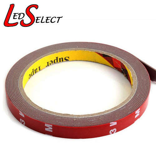 Double Sided Tape 10mm Wide Black (3 Meter Roll) **LOCAL STOCK**