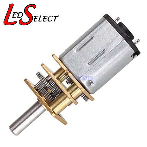 Motor Gear Micro Speed Reduction N20 12V 600RPM **LOCAL STOCK**