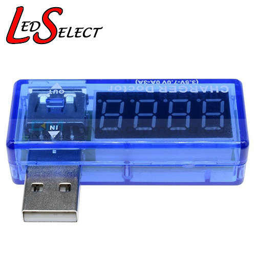 Voltmeter Amp Current Ammeter 5V USB Mobile Phone Charger 4 Digit Display **LOCAL STOCK**