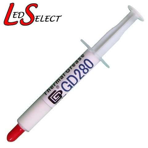 Heatsink Thermal Paste Syringe 3g GD280 White  **LOCAL STOCK**