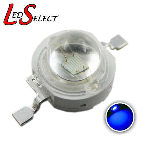 3W Led Blue 465-470nm 3-3.6V 600mA **LOCAL STOCK**