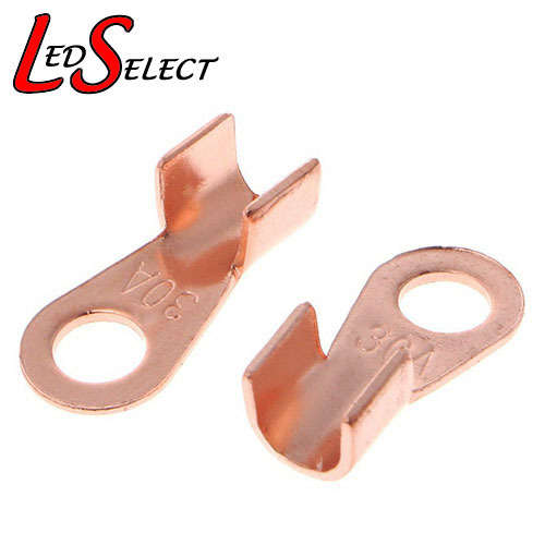 Battery Terminal Lug 6mm Copper 30A **LOCAL STOCK**