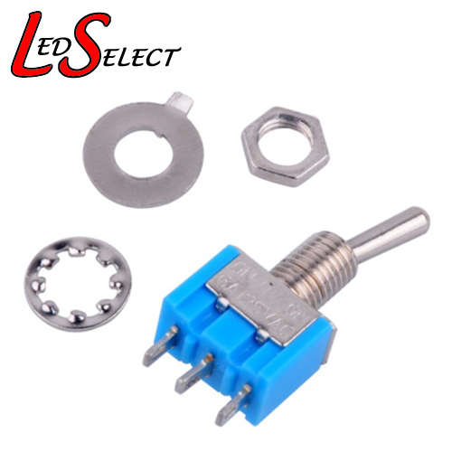 Switch Toggle Blue Mini On-On 3-Pin 3A **LOCAL STOCK**
