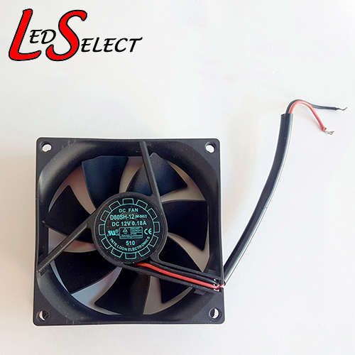 Fan Cooling 80x25mm 12V **LOCAL STOCK**