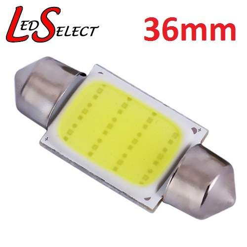 Car Vehicle Interior Cob Light 36mm 5W 12Led **LOCAL STOCK**