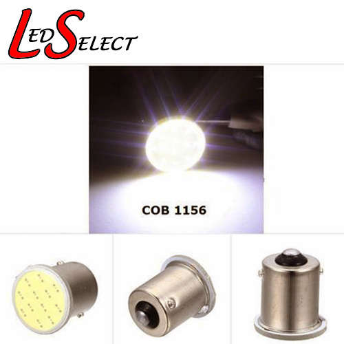 Car LED White Cob Tail Light 1156 BA15 **LOCAL STOCK**