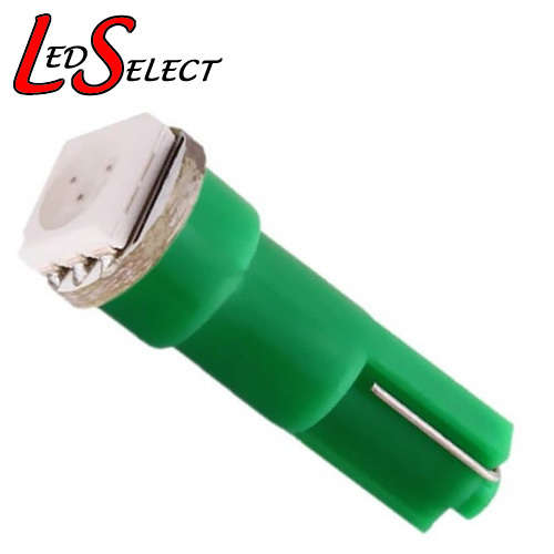 Car T5 Dashboard Light Green 1Led 5050 12V **LOCAL STOCK**