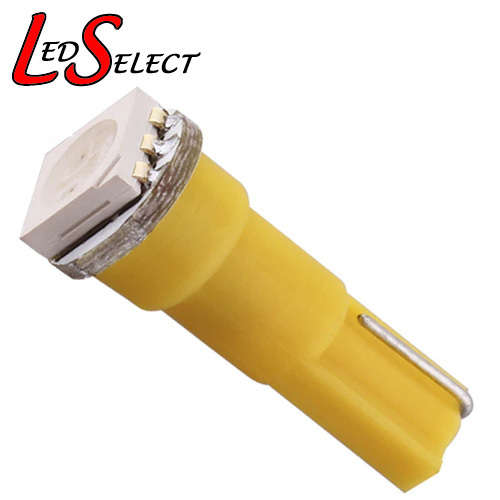 Car T5 Dashboard Light Yellow 1Led 5050 12V **LOCAL STOCK**
