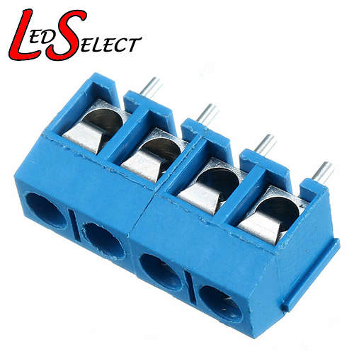 Connector Terminal Blue 4 Pin Star **LOCAL STOCK**