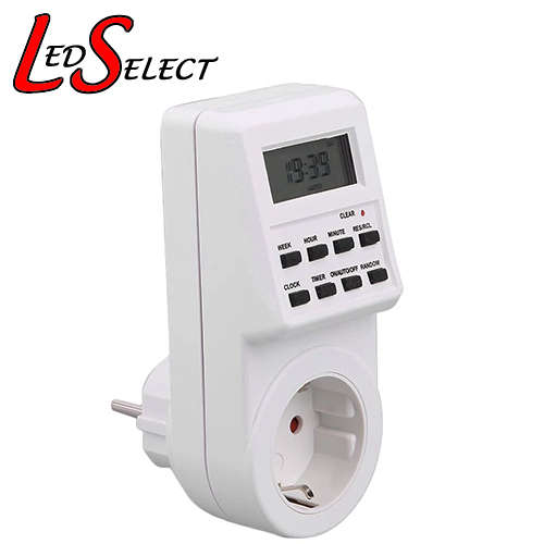 Controller Timer Switch Programmable Digital 220V EU Plug Socket **LOCAL STOCK**