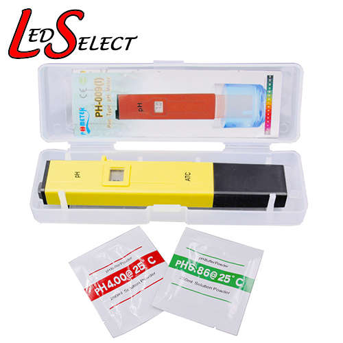 PH Meter Tester Digital ATC + Buffer Powder **LOCAL STOCK**