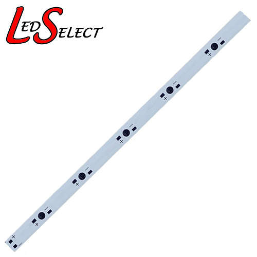 Aluminium Circuit Board for 5 Leds (1W, 3W, 5W) 390x10mm **LOCAL STOCK**
