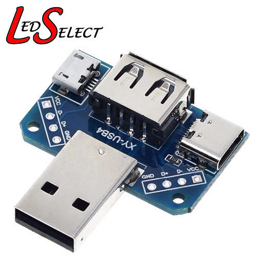 Connector Converter Male USB to Type C Micro Female USB **LOCAL STOCK**