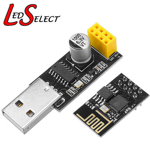 ESP8266 ESP-01 USB 5V Programmer Wifi Development Board UART GPIO0 CH340G **LOCAL STOCK**