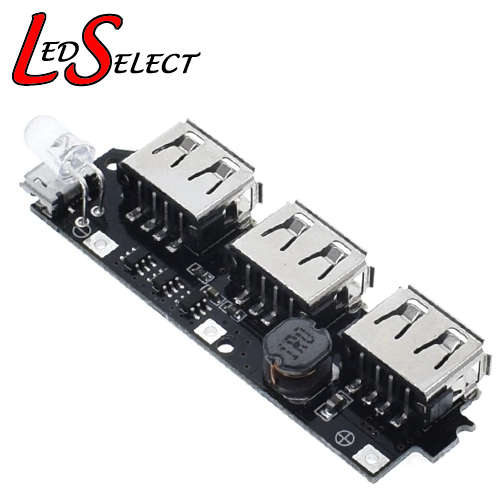 Battery 18650 Power Bank Charger Board 3x USB 5V 1A/2A **LOCAL STOCK**