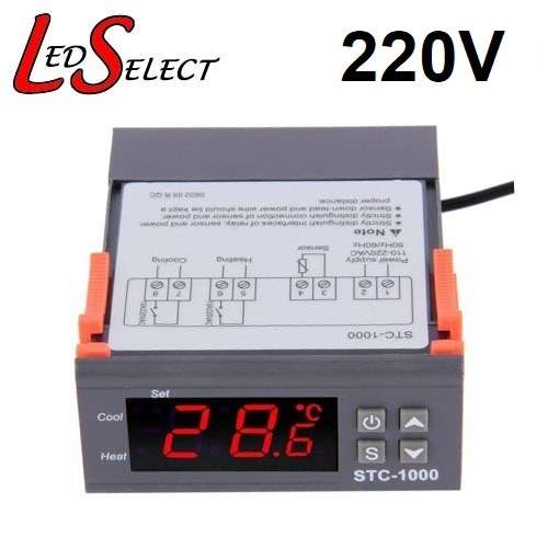 Temperature Thermostat Controller STC1000 220V **LOCAL STOCK**
