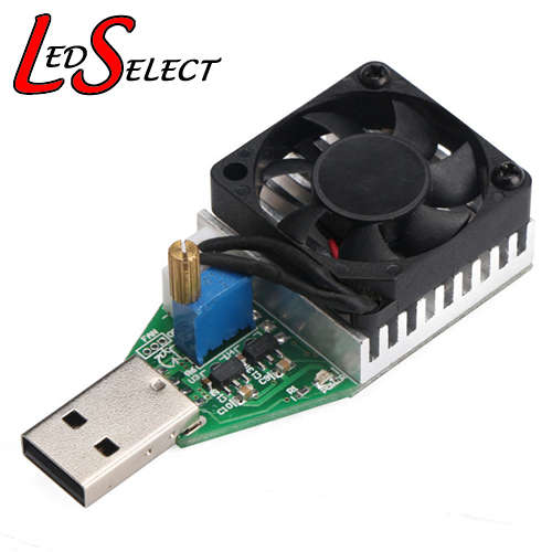 Battery Discharge Load Resistor Fan 15W 3.7-13V 0.15-3A Adjustable **LOCAL STOCK**