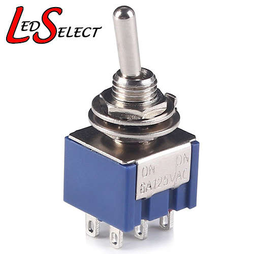 Switch Toggle On-On 6 Pin 220V 3A **LOCAL STOCK**