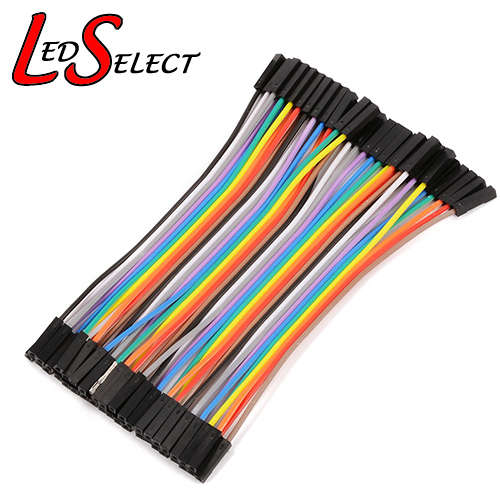 Wire Jumper Dupont Female - Female 100mm 1pc **LOCAL STOCK**
