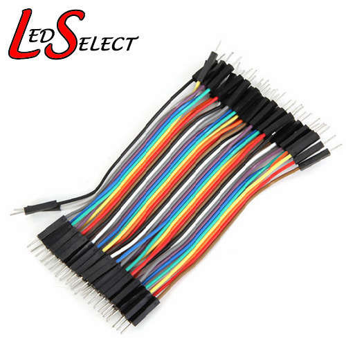 Wire Jumper Dupont Male - Male 100mm 1pc **LOCAL STOCK**