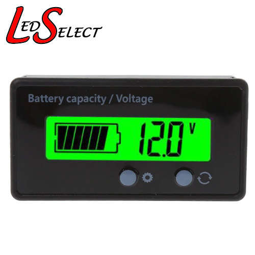Volt meter 12V 24V 48V 1s-15s Volt Capacity Lead Acid Lithium 18650 Battery **LOCAL STOCK**