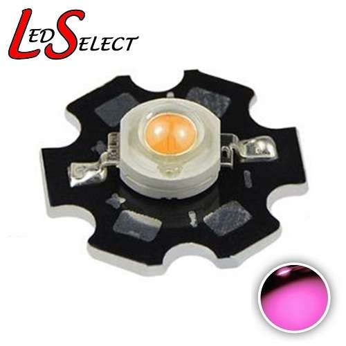 1W Led Plant Grow Full Spectrum Chip on Aluminium Base **LOCAL STOCK**
