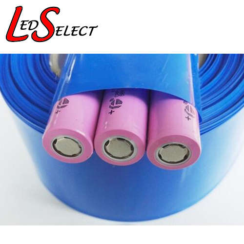 Battery 18650 Sleeve 3pc 4pc Heatshrink Tubing Blue 80x68mm **LOCAL STOCK**