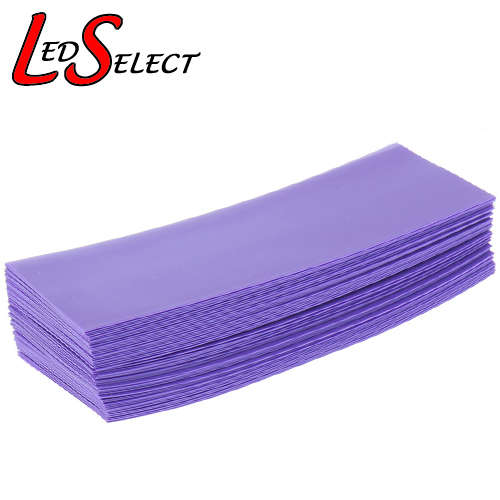 Battery 18650 Sleeve Heatshrink Tubing Purple 72x30mm **LOCAL STOCK**