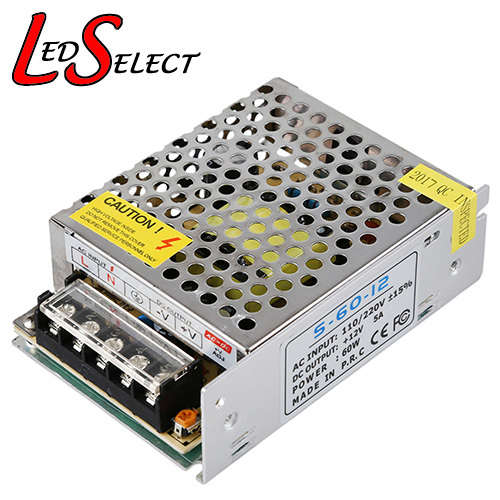 Power Supply Box 12V 5A 60W (Small Size) **LOCAL STOCK**