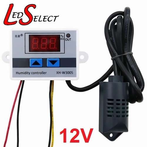 Controller Humidity Digital Meter LCD Digital XH-W3005 12V **LOCAL STOCK**