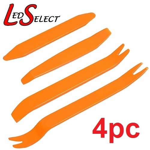 Pry Kit Car Panel Removal ABS Tool 4pc Set **LOCAL STOCK**