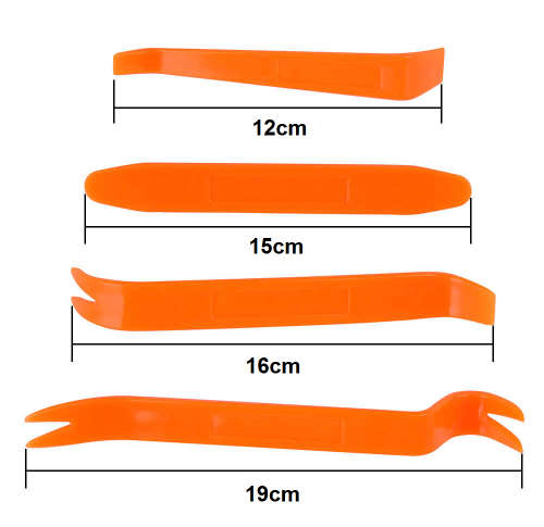 Pry Kit Car Panel Removal ABS Tool 4pc Set **LOCAL STOCK**