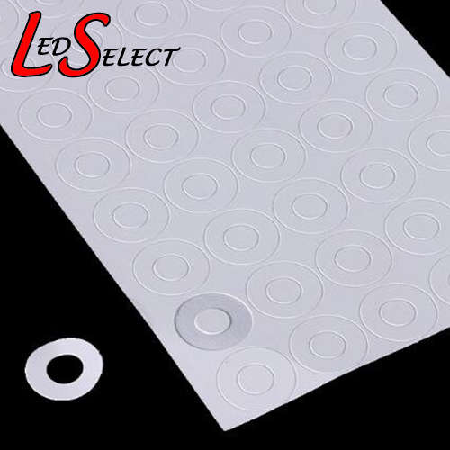 Battery 18650 Insulation Gasket White Ring **LOCAL STOCK**