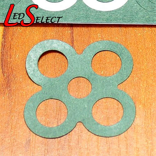 Battery 18650 Insulation Gasket Green 4pc **LOCAL STOCK**