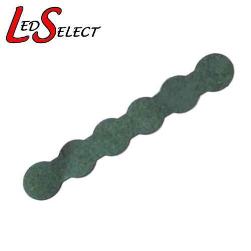 Battery 18650 Insulation Gasket Green 6pc **LOCAL STOCK**