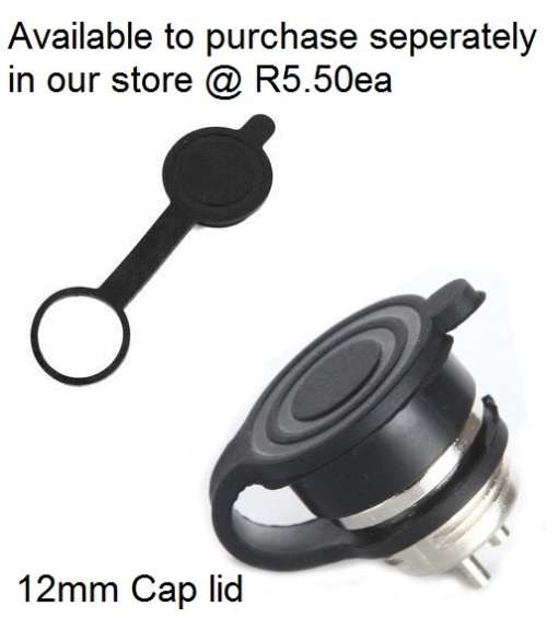 Aviation Connector 12mm 2Pin DC Plug Panel Mount **LOCAL STOCK**